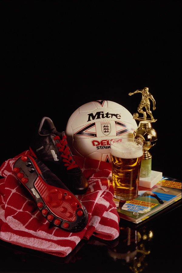 577083 Soccer Still Life A4 Photo Print