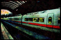 578035 Coaches Of Inter city Express (I.C.E.), Germany A4 Limited Edition Watercolour Print
