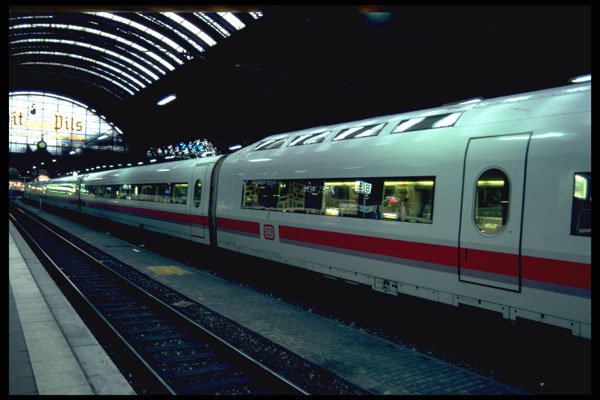 578035 Coaches Of Inter city Express (I.C.E.), Germany A4 Photo Print