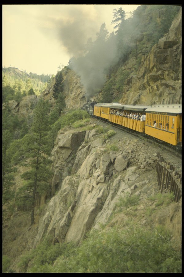 578044 Durango Silverton Narrow Gauge Railroad, Colorado A4 Photo Print