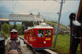 578063 Train Ascending At 2000 Ft., Mt. Pilatus, Switzerland A4 Photo Print