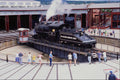 578066 Turntable Used To Redirect Engines, Steamtown, Pennsylvania A4 Photo Print