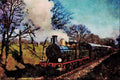 578075 0 6 0 Class At Freshfield Bank A4 Limited Edition Watercolour Print