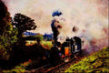 578076 Terrier Tank Near Sheffield Park A4 Limited Edition Watercolour Print