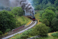 578078 North Yorkshire Moors Railway, England A4 Photo Print