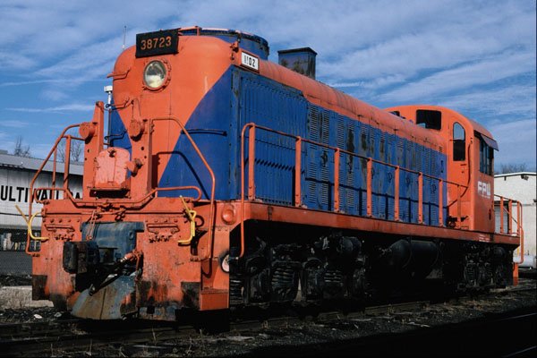 578094 Florida Power & Light, Alco RSD 5, New Hope, PA 1990 A4 Photo Print