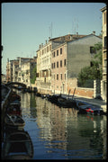 579000 Canal Scene, Venice, Italy A4 Photo Print