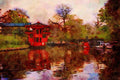 579005 Primrose Canal, London, England A4 Limited Edition Watercolour Print
