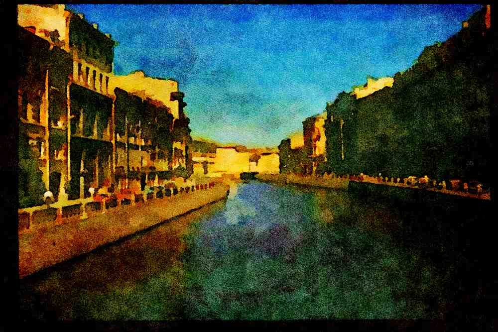 579009 Fontanka Canal, St. Petersburg, Russia A4 Limited Edition Watercolour Print