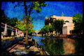 579013 Rideau Canal, Ottawa, Canada A4 Limited Edition Watercolour Print