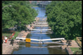 579028 Canal Locks, Rideau Canal, Ottawa, Canada A4 Photo Print