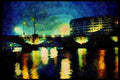 579040 Trent Bridge, Nottingham, England A4 Limited Edition Watercolour Print