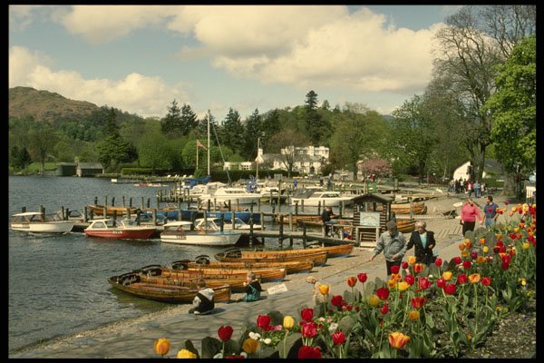 579053 Waterhead, Ambleside, Cumbria, England A4 Photo Print