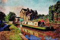 579076 Trent And Mersey Canal, England A4 Limited Edition Watercolour Print