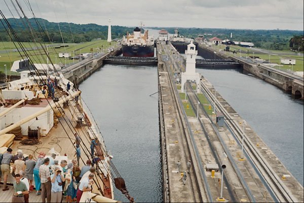 579079 Panama Canal A4 Photo Print