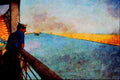 579080 Suez Canal A4 Limited Edition Watercolour Print