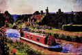 579082 Kennet And Avon Canal, England A4 Limited Edition Watercolour Print