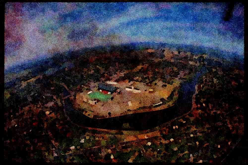 579083 Ottawa And Rideau Canal, Ontario, Canada A4 Limited Edition Watercolour Print