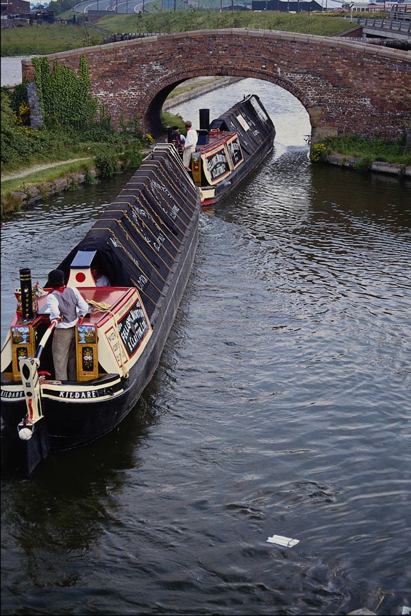 579090 President And Kildare Leaving Boat Museum A4 Photo Print