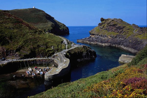 579094 Boscastle Harbor, Cornwall, England A4 Photo Print