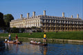 579095 Punting On The River Cam, Cambridge, England A4 Photo Print