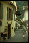 580016 Old Weinheim Street A4 Photo Print