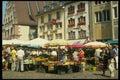 580023 Munster Platz Market, Freiburg A4 Photo Print