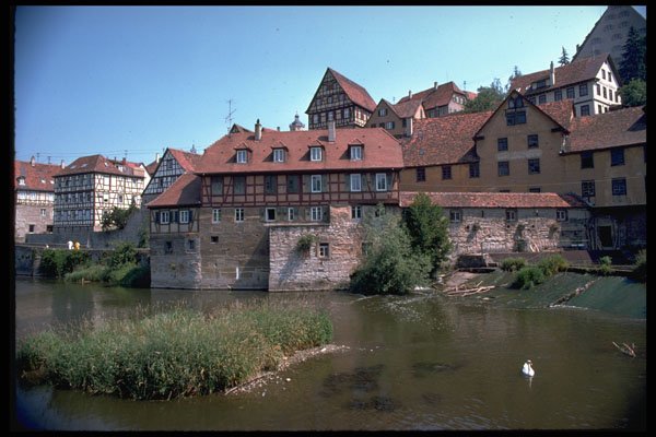 580033 Schwaebisch Hall A4 Photo Print