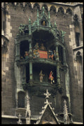 580040 New City Hall, Munich A4 Photo Print
