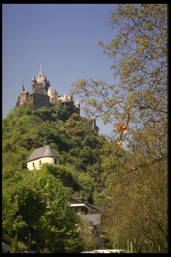 580044 Burg Cochem A4 Photo Print