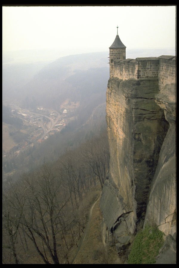 580049 Castle Koenigstein, Saxony A4 Photo Print