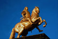 580070 Statue Of Augustus The Strong, Military Commander, Dresden A4 Photo Print