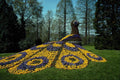 580079 Flower Peacock, Mainau A4 Photo Print