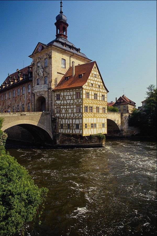580084 Bamberg, Altes Rathaus, Bavaria A4 Photo Print