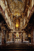 580091 Asamkirche, Munich A4 Photo Print