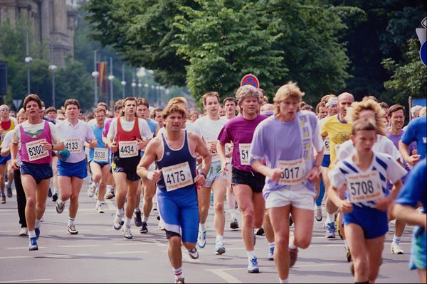 580099 City Center Run, Hanover A4 Photo Print
