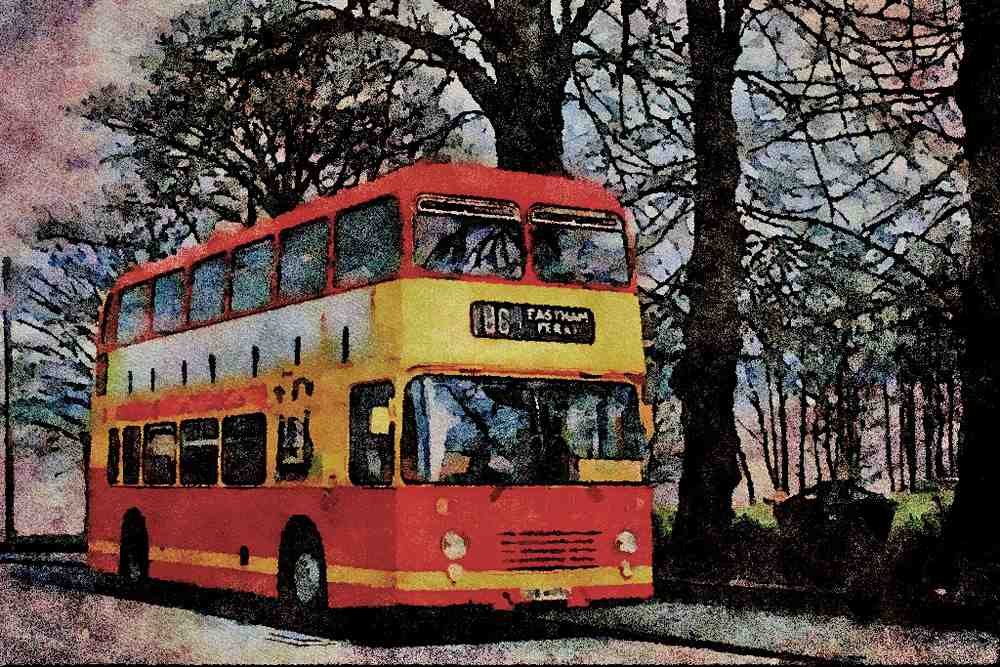581055 Potteries 773 Resting At Eastham Ferry On The River Mersey A4 Limited Edition Watercolour Print