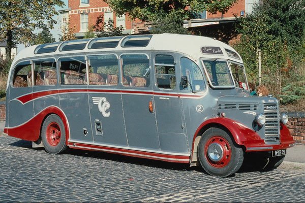 581065 1950 Bedford Duple bodied Vista Of Classic Coaches A4 Photo Print