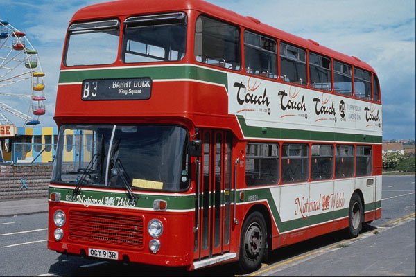 581081 National Welsh Bristol 82b Rests By The Fair At Barry Island A4 Photo Print