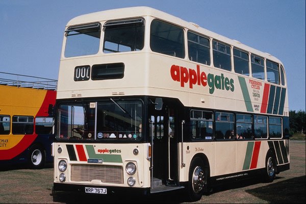 581086 Gloucestershire Operator Applegates Bristol VRT Decker A4 Photo Print