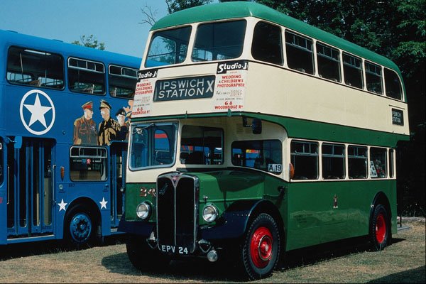 581087 Ipswich Corp.'s Regent Double decker At Southampton Rally A4 Photo Print