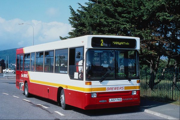 581091 Brewers Dennis Dart 607 Badgerline Subsidiary A4 Photo Print