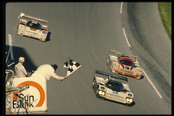 582035 Al Holbert Porsche Winning Daytona 24 hour A4 Photo Print
