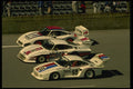 582041 393 S Porsches, Daytona 24 hour A4 Photo Print