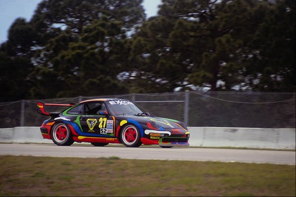582078 GTS 2 Class Porsche 911, Sebring 1995 A4 Photo Print