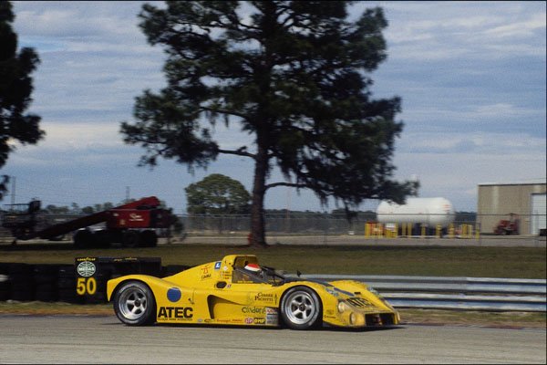 582080 Euromotorsports Ferrari 333SP WSC, Sebring 1995 A4 Photo Print