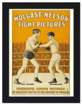 582K wolgast nelson fight pictures boxing 2 Vintage Advert A4 Photo Print