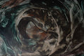 583004 Green And Brown Swirls A4 Photo Print