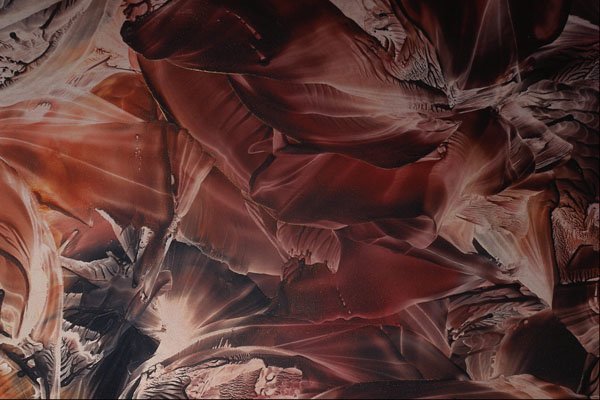 583040 Brown And Black Leaves A4 Photo Print