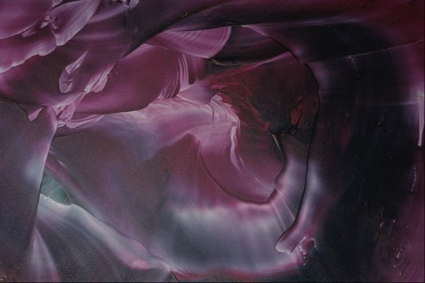 583052 Dark Purple Tunnel A4 Photo Print